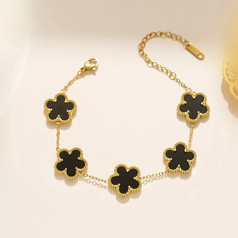 Celestia Shell Flower Bracelet