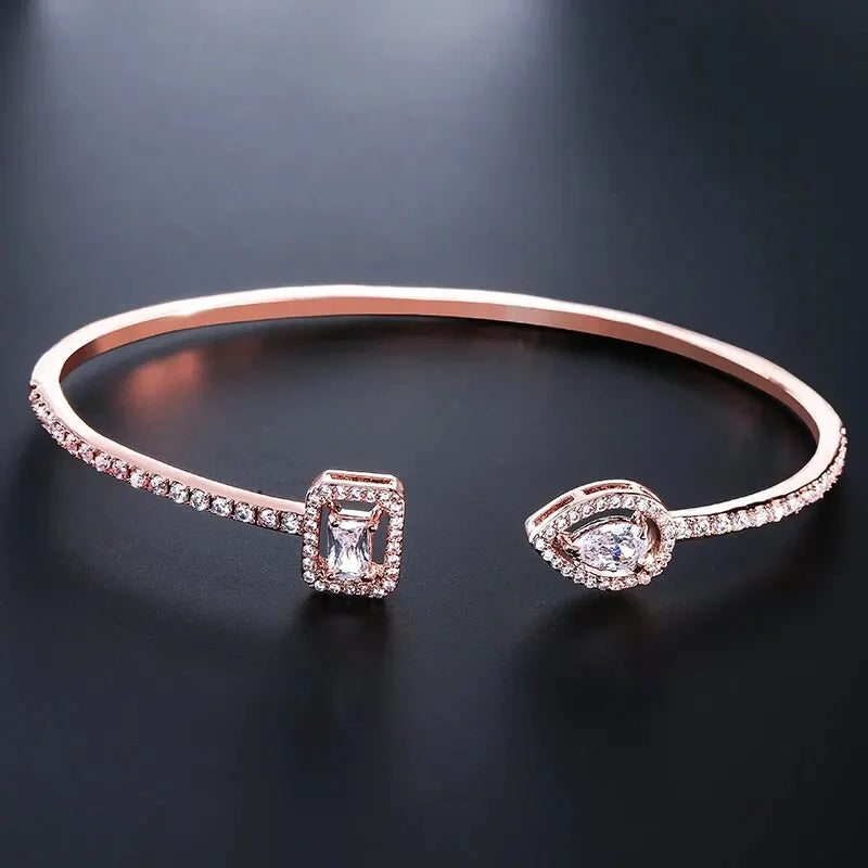 Celestia Gold Cuff Bracelet