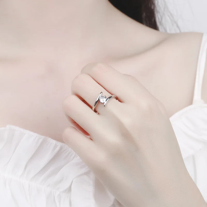 Celestia Sterling Ring