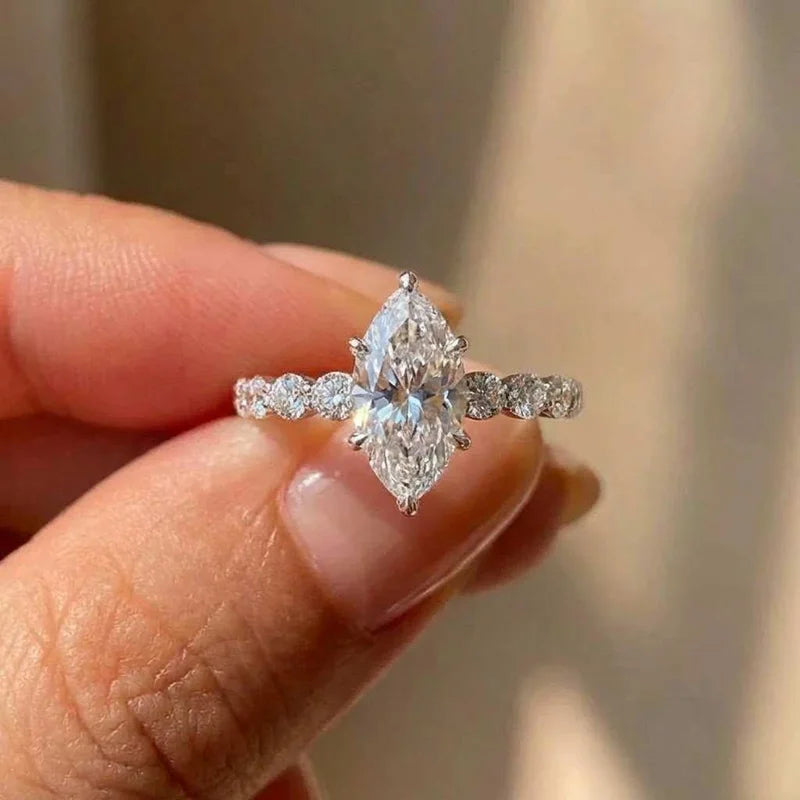 Celestia Marquise Ring Set