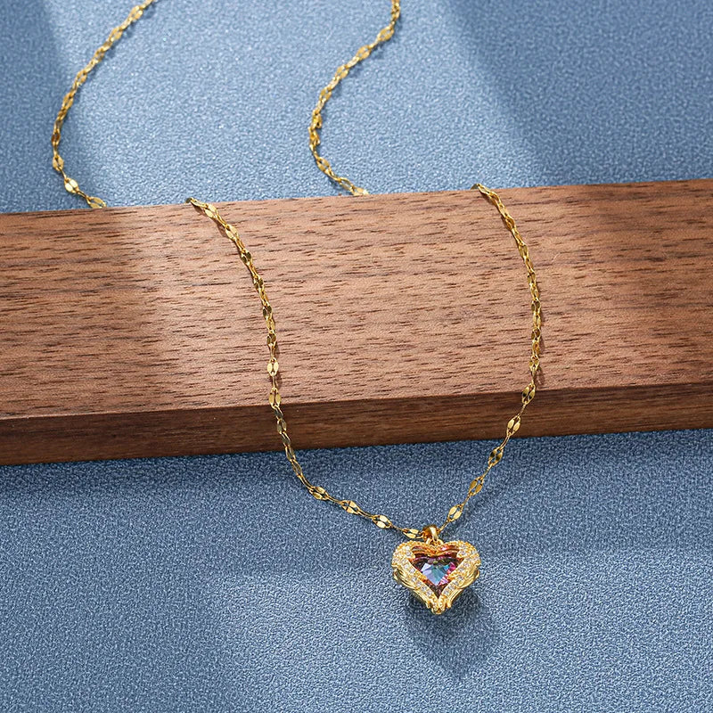 Celestia Ocean Heart Pendant