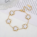 Celestia Shell Flower Bracelet