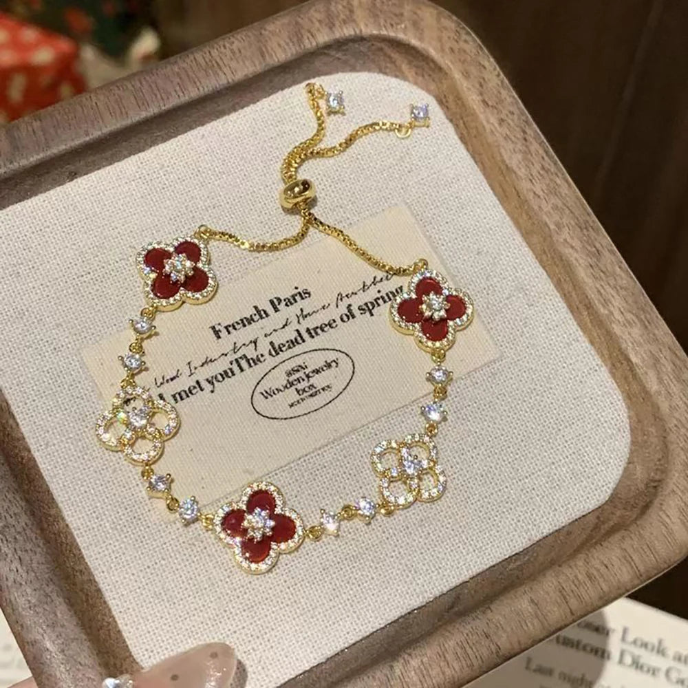 Roselle Flower Bracelet
