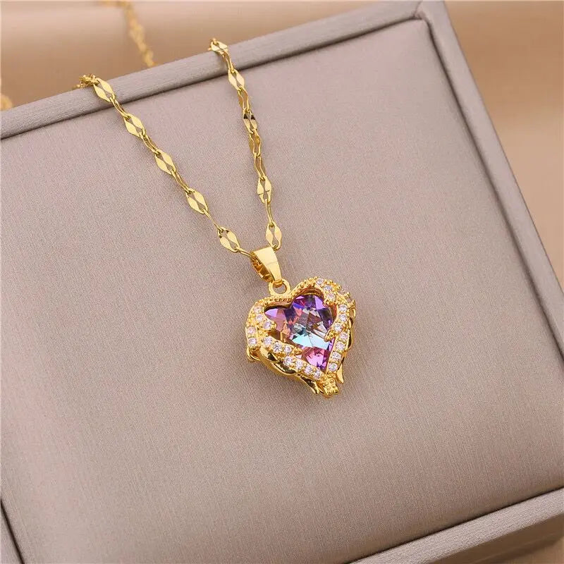 Celestia Ocean Heart Pendant