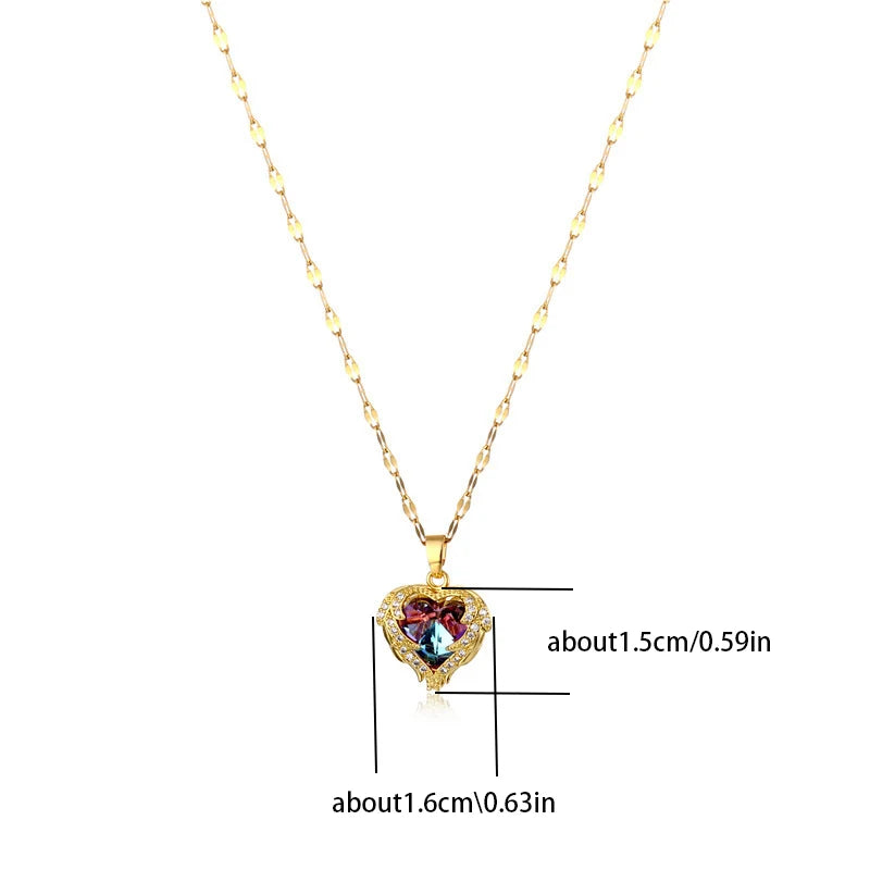 Celestia Ocean Heart Pendant