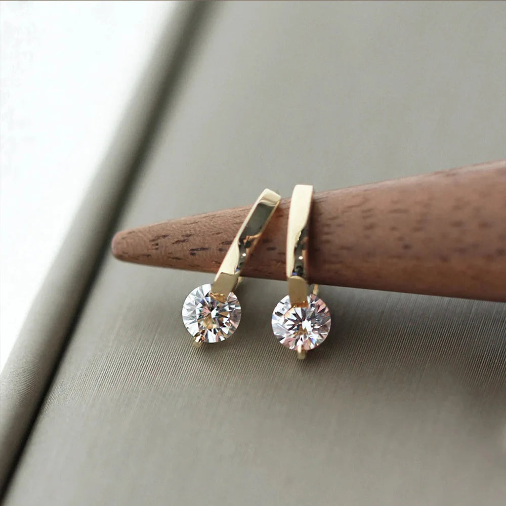 Celestia Sparkle Bow Earrings