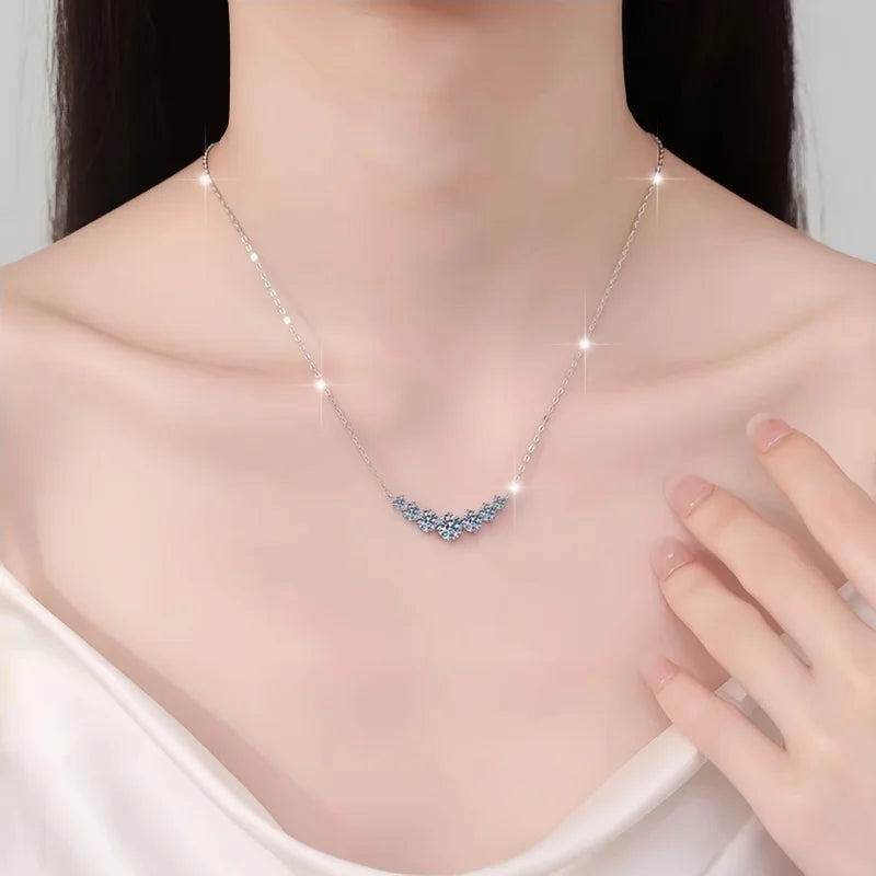 Celestia Zircon Pendant Necklace