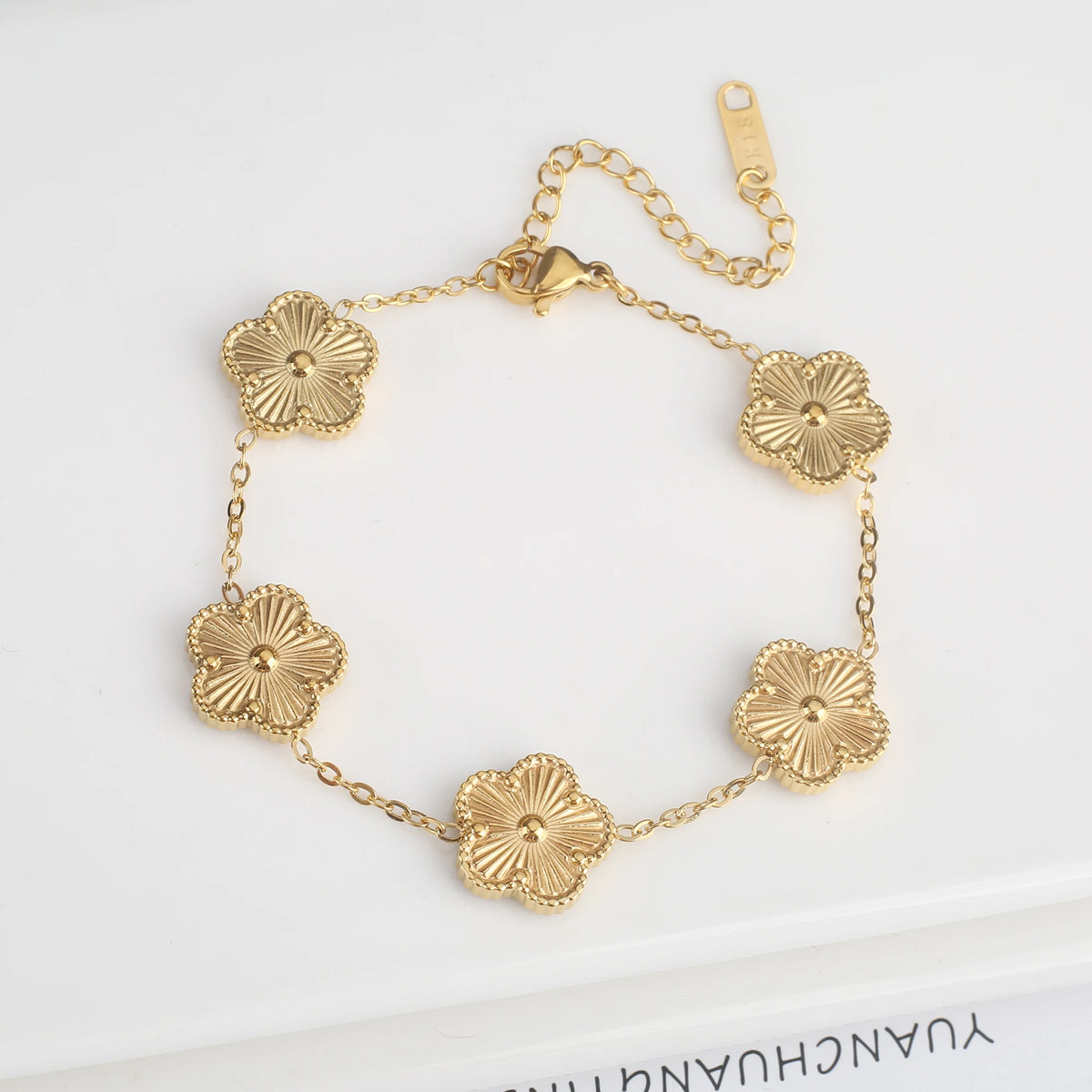 Celestia Shell Flower Bracelet
