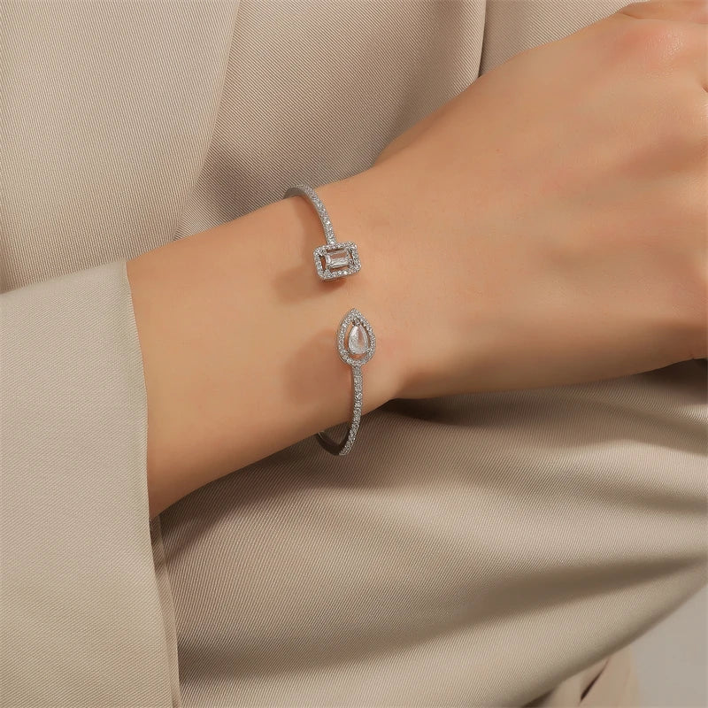 Celestia Gold Cuff Bracelet