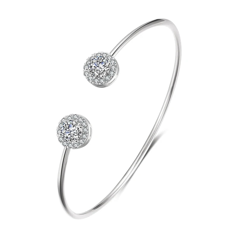 Celestia Gold Cuff Bracelet