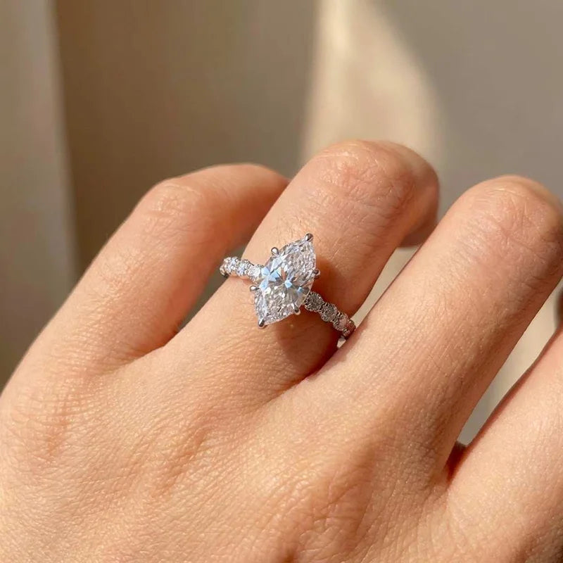 Celestia Marquise Ring Set